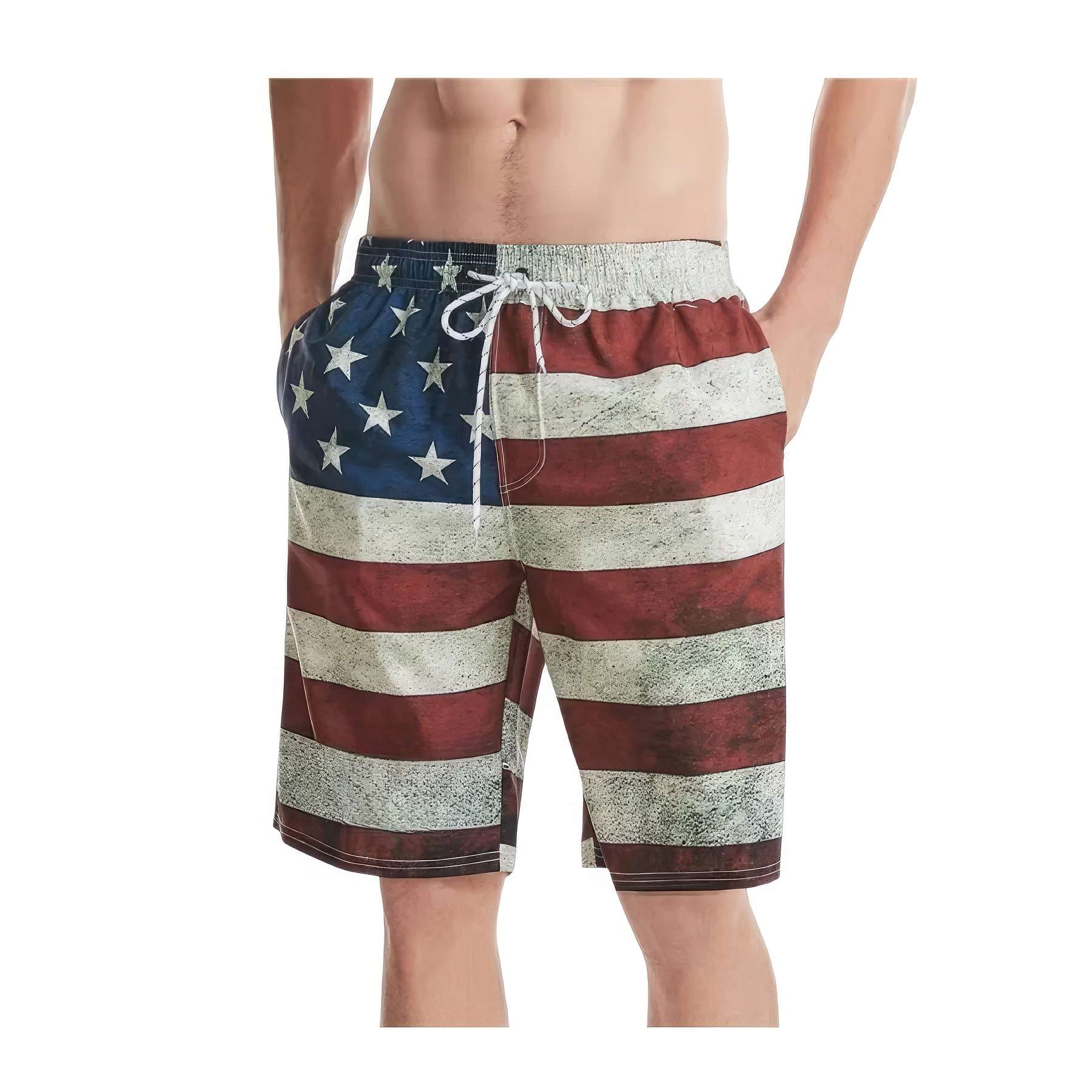 Digital Printing Men's Swim Trunks Beach Shorts 3