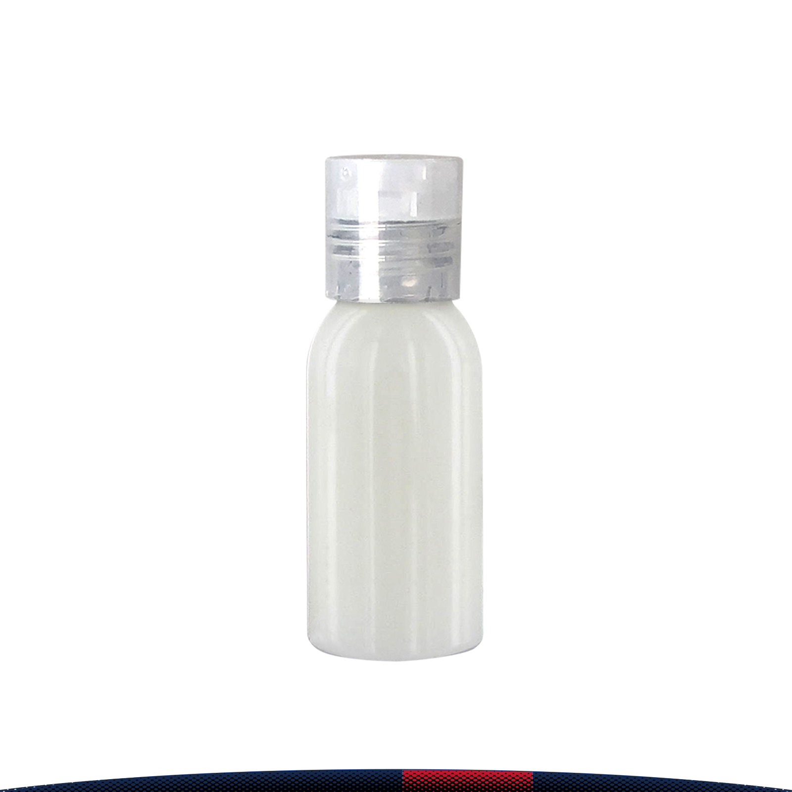 1 oz. Renelle Clear Round Bottle Lotion 3
