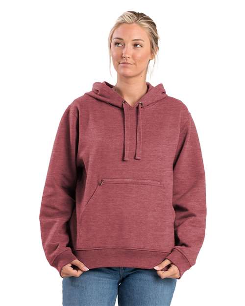 Women's Heritage Zippered Pocket Hooded Sweatshirt - WSP418 13