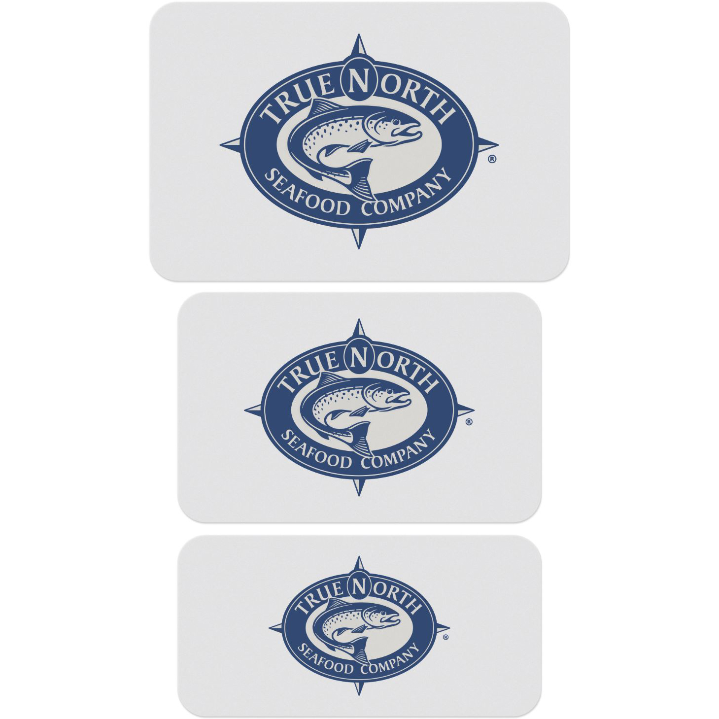 Flexible Cutting Board Set of 3 on FDA approved .030 clear plastic, Screen