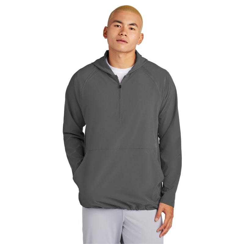 Sport-Tek Repeat 1/2-Zip Long Sleeve Hooded Jacket 12