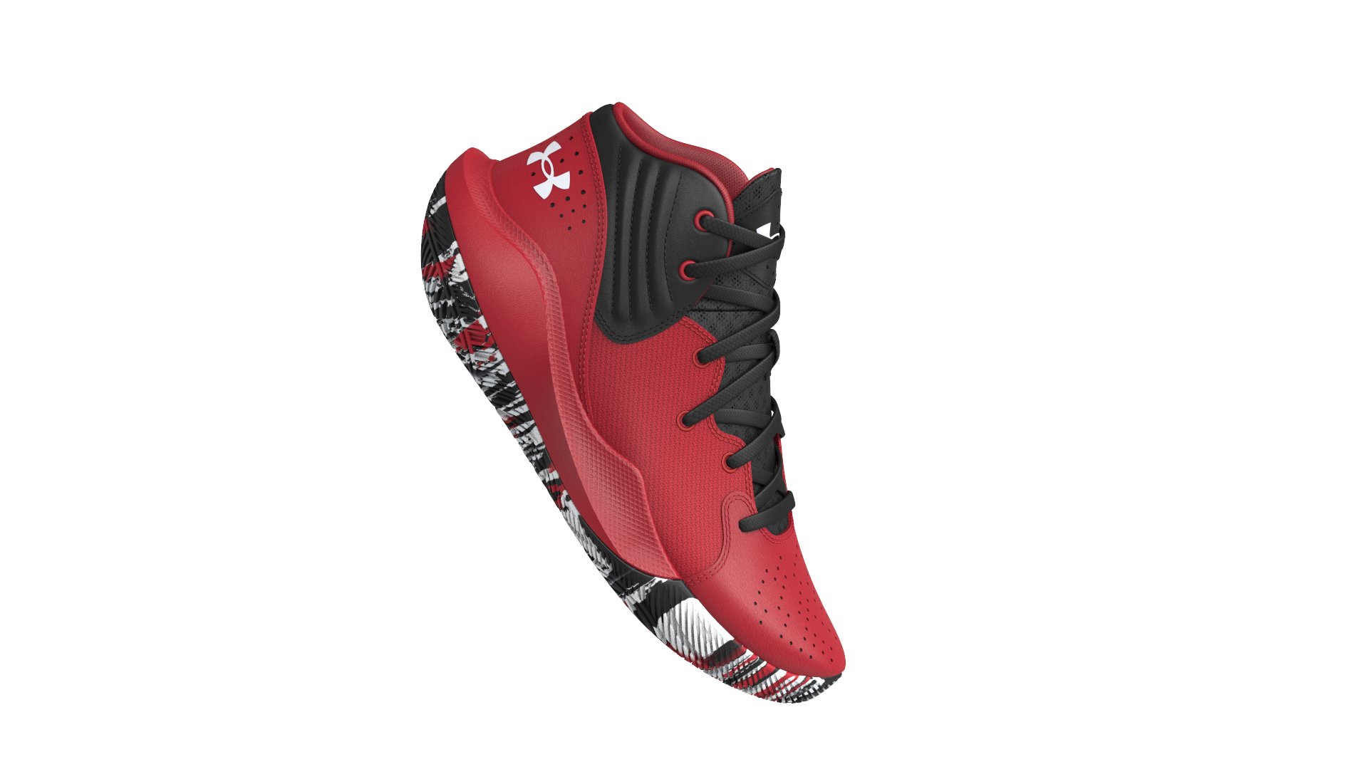 UA Jet '21 Grade School Basketball Shoes 4