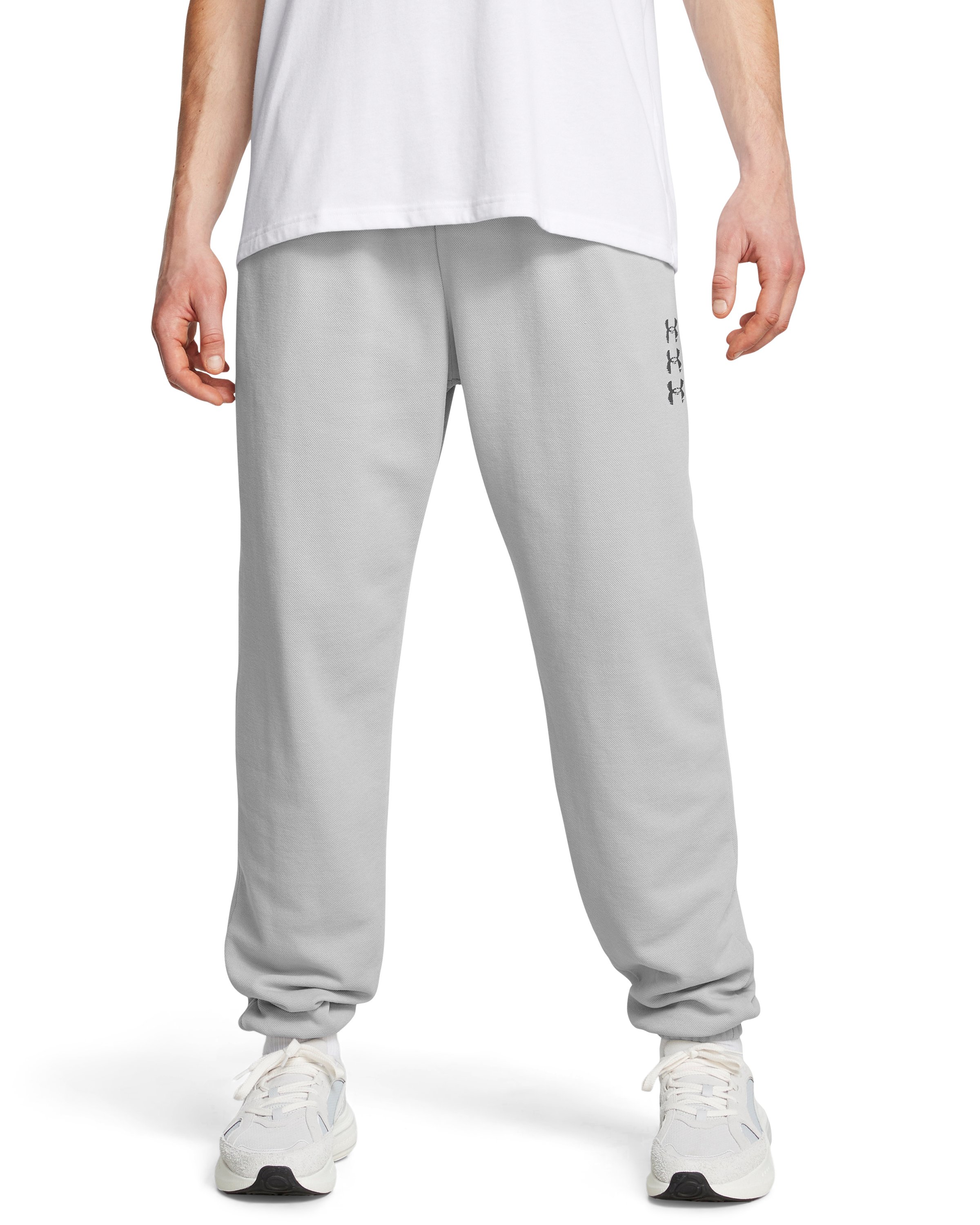 UA Rival Fleece Textured Sliced 'N Diced Men's Pants 3
