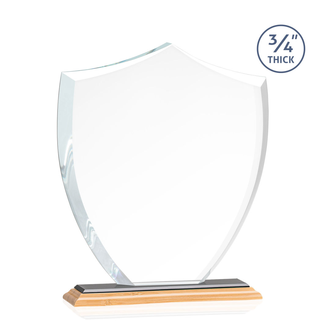 Scudo Shield VividPrint™ Award - Bamboo/Black 14