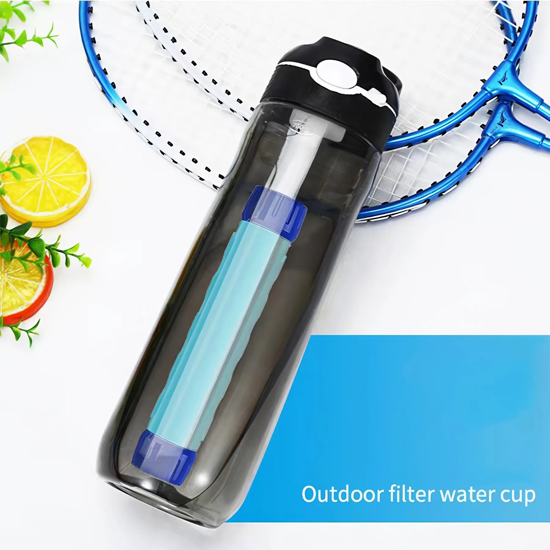 Insulated Filtered Water Bottle 4