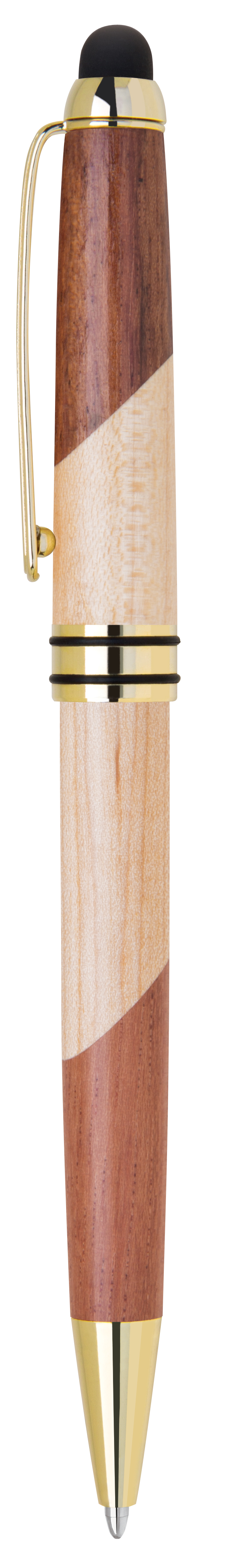 Two-Tone Wooden Ballpoint Stylus 5