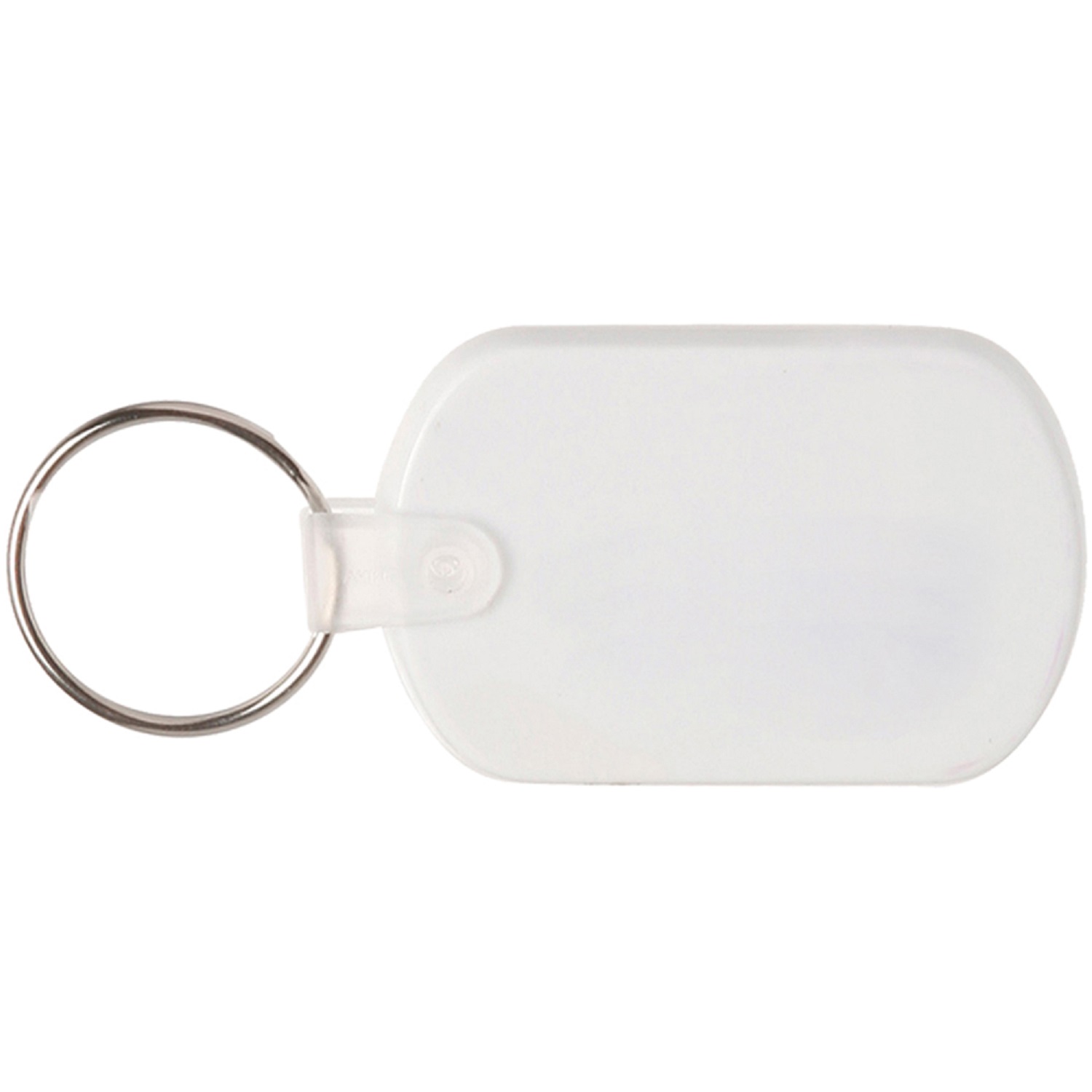 Flexible Soft Tag Plastic Keychain 12