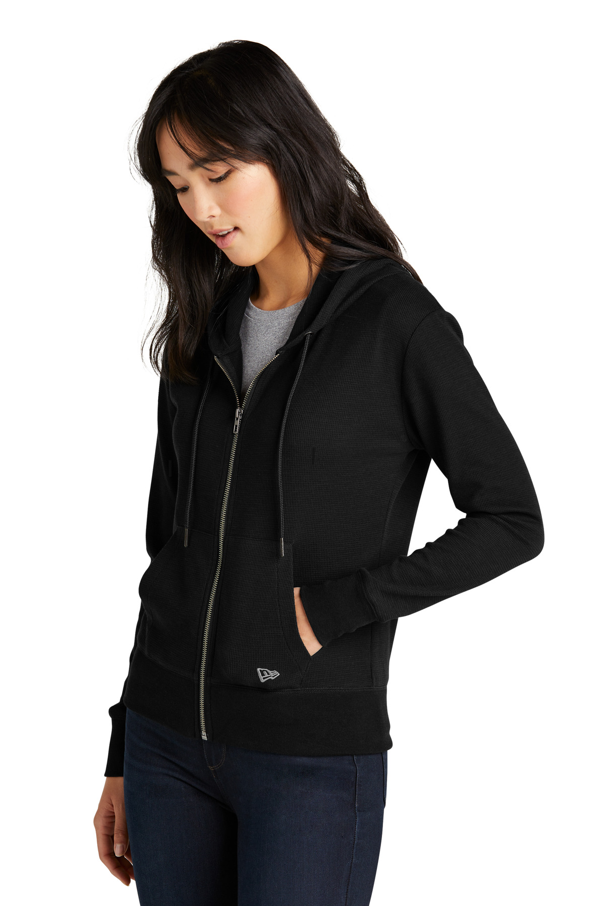 Women's Thermal Full-Zip Hoodie
