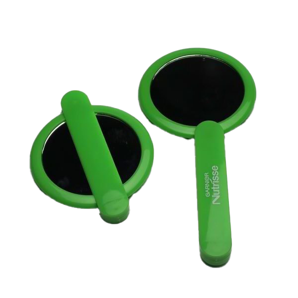 Folding handle double-sided mirror 2