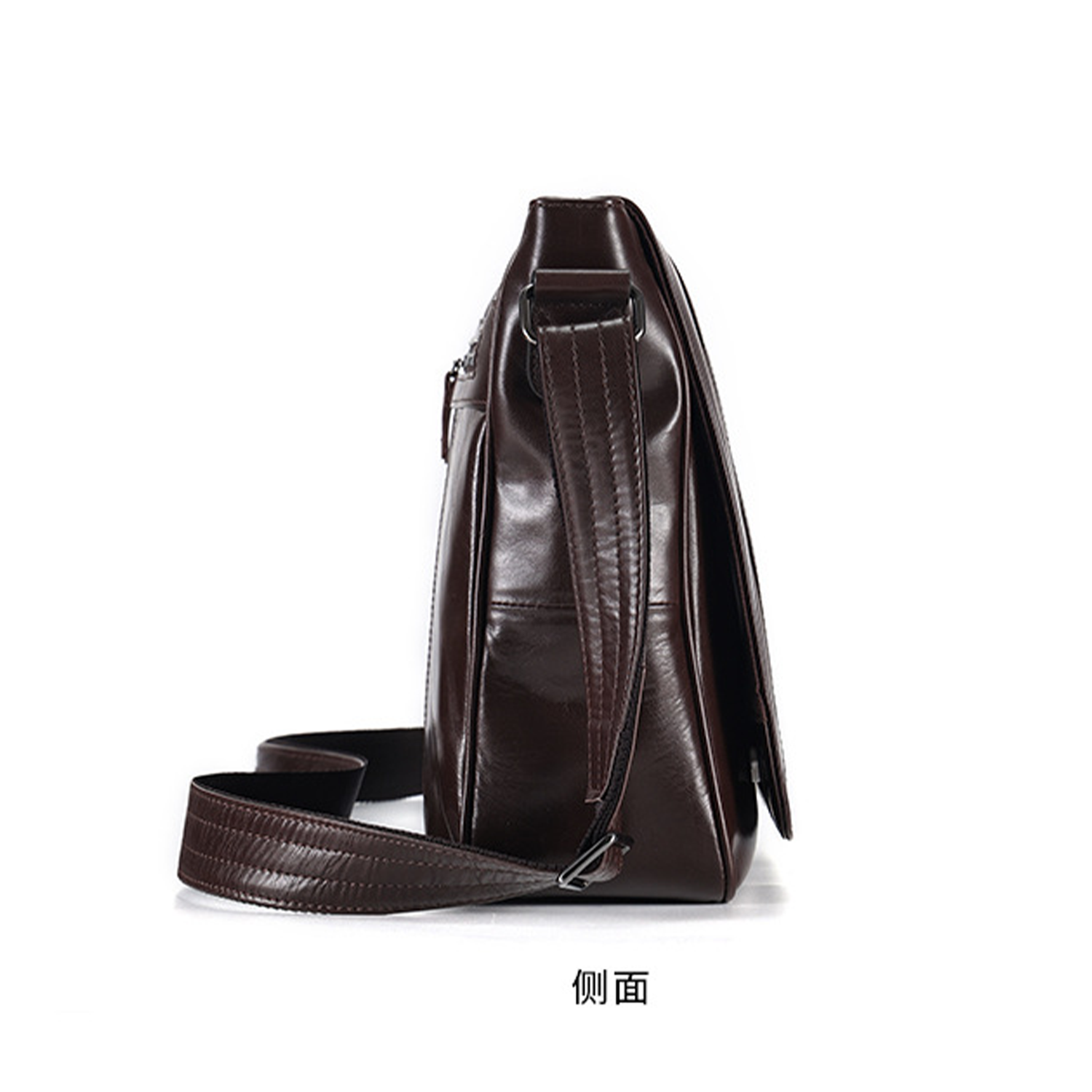 14" Cowhide Computer Crossbody Bag 4