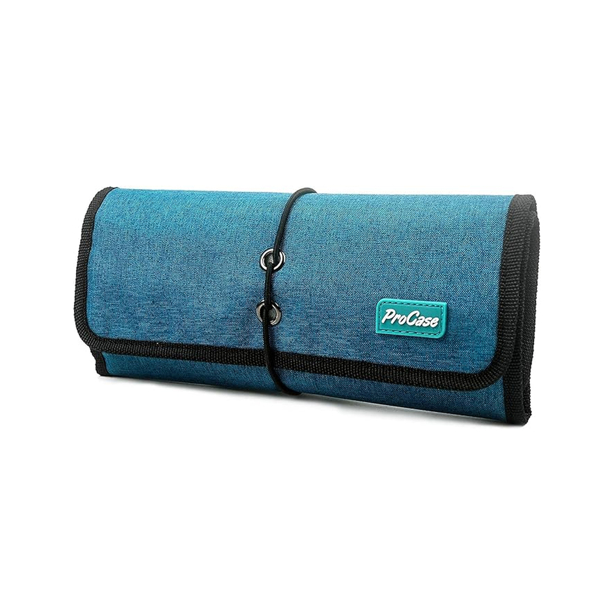Folded Canvas Cable Organizer Bag 6