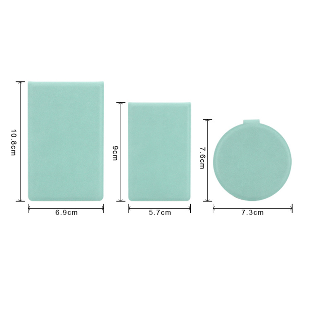 Portable stainless steel foldable makeup mirror 5