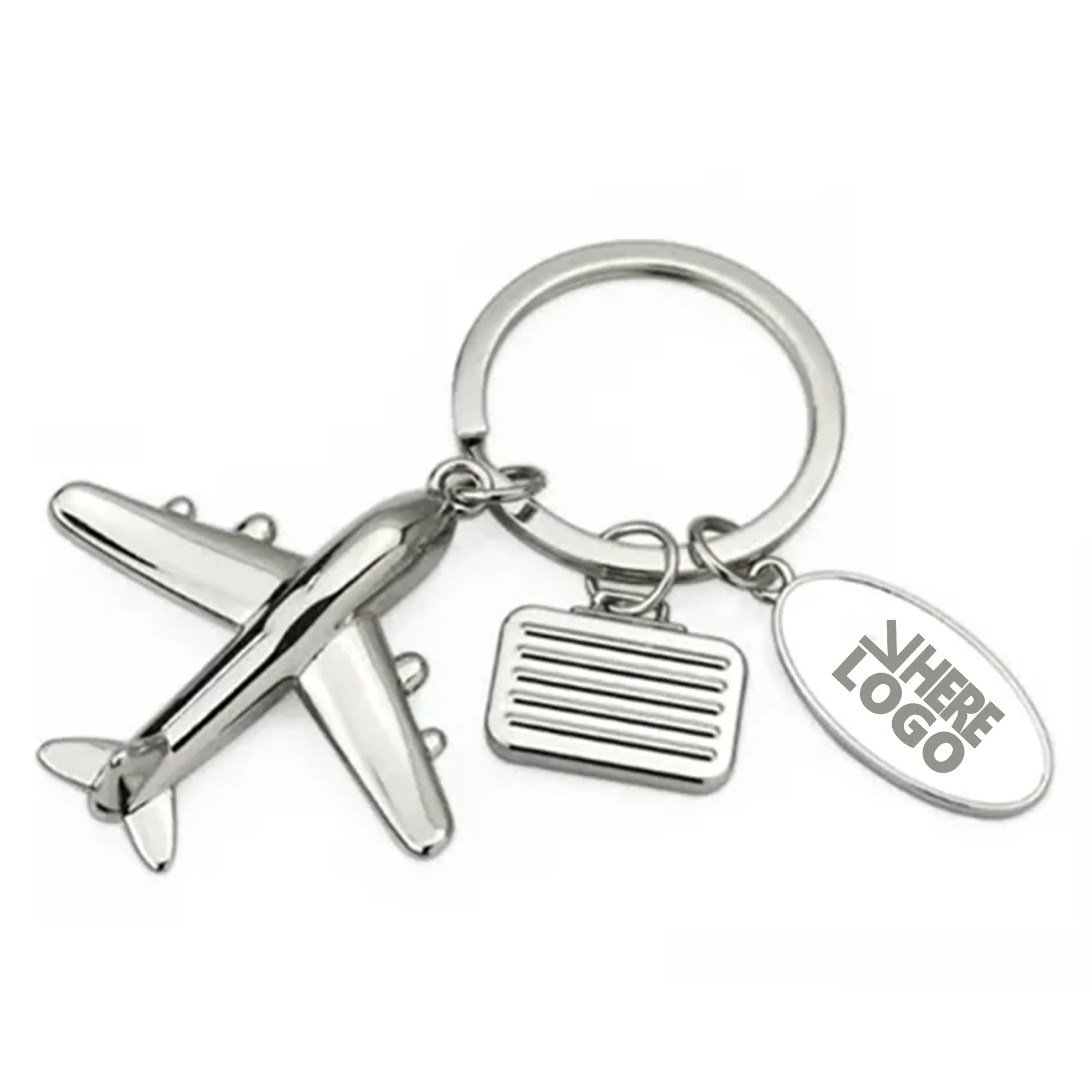 MOQ 20 Airplane  Keychain Aircraft 1