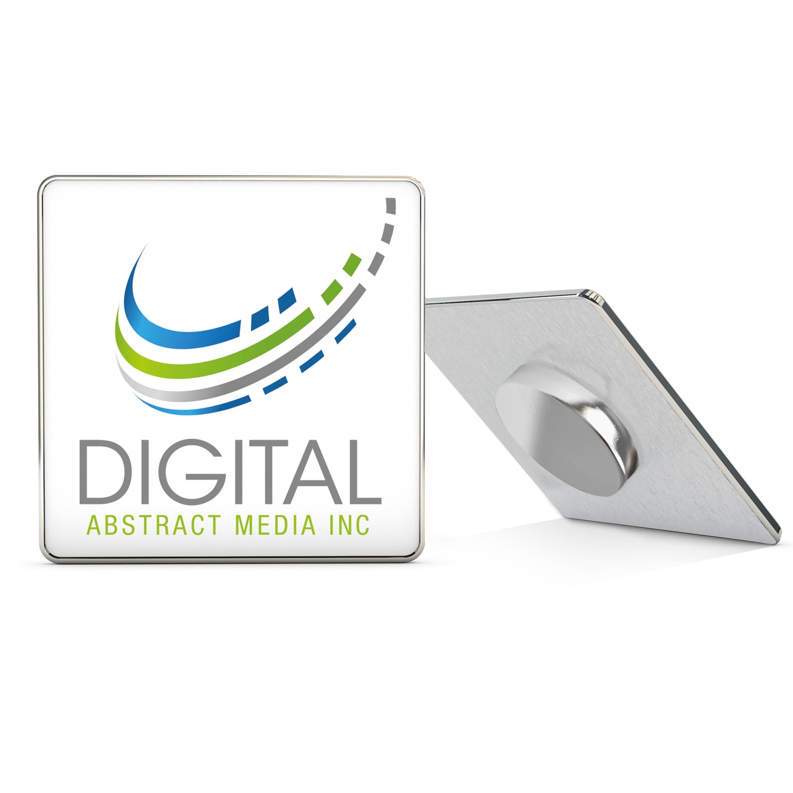 Stock Square Magnetic Pin 4