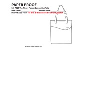 Rivers Pocket Non-Woven Convention Tote 151