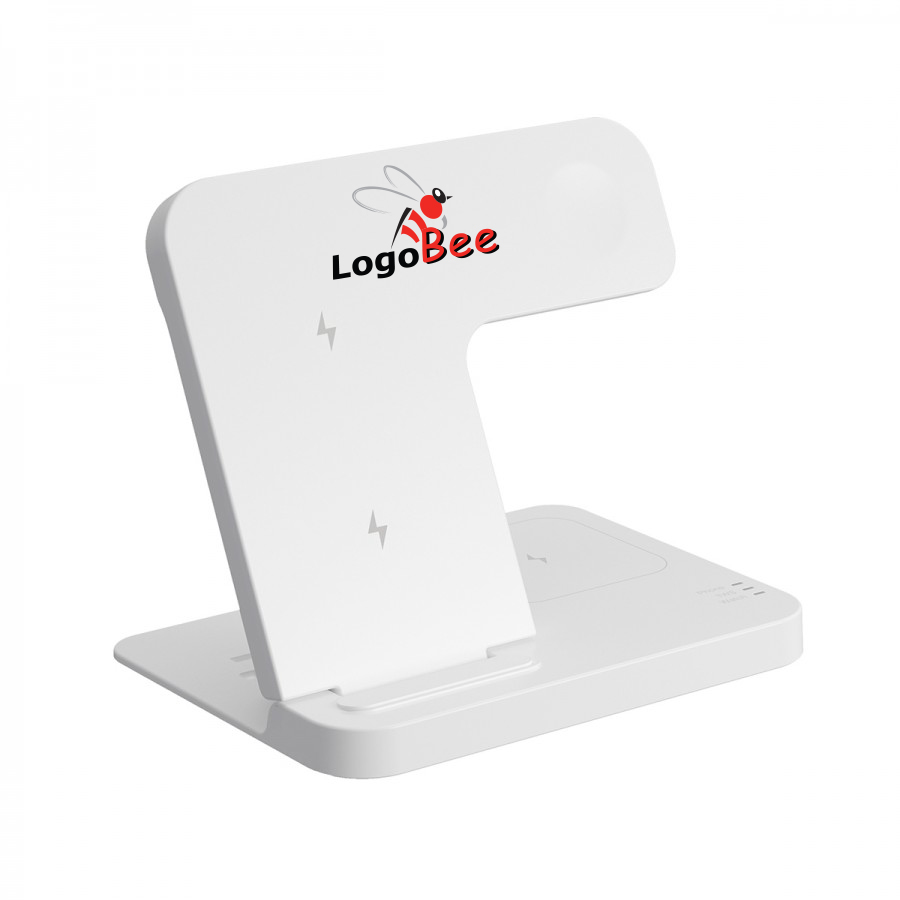3-in-1 Foldable 15W Fast Wireless Charging Stand for Phone, Apple Watch & AirPods 17