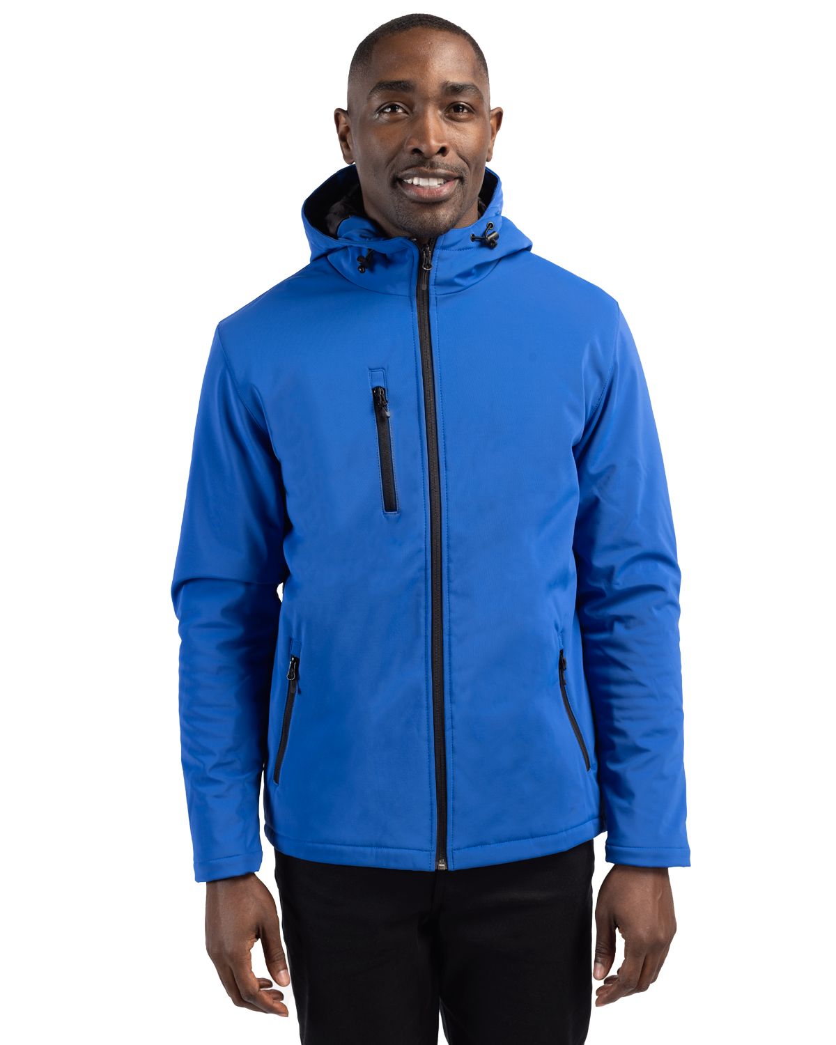 Clique Equinox Insulated Softshell Mens Full Zip Hooded Jacket 17