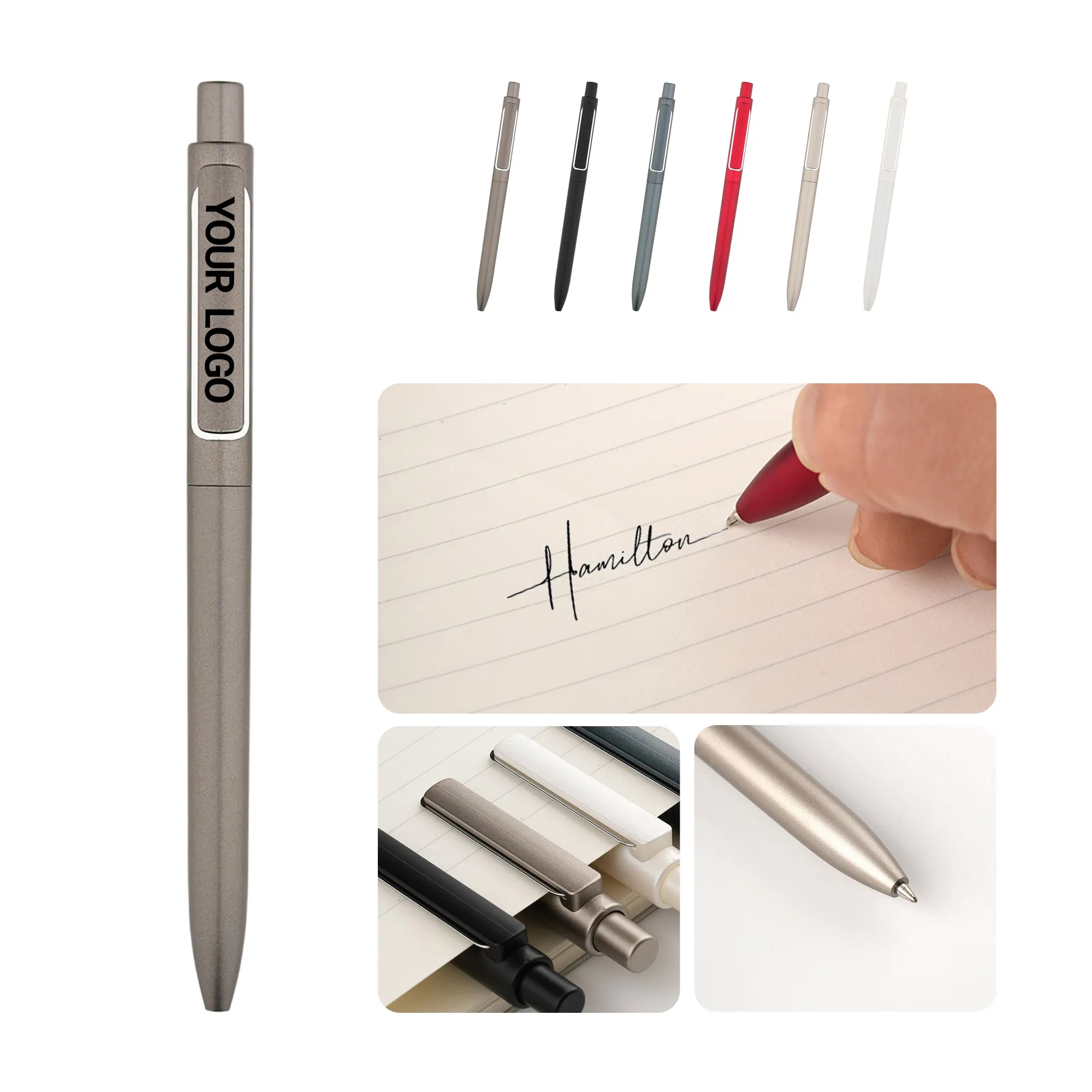 Professional Click Pen with Replaceable Cartridge 1