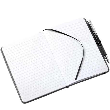 FSC® Mix 5" x 7" Heathered Bound Notebook 19