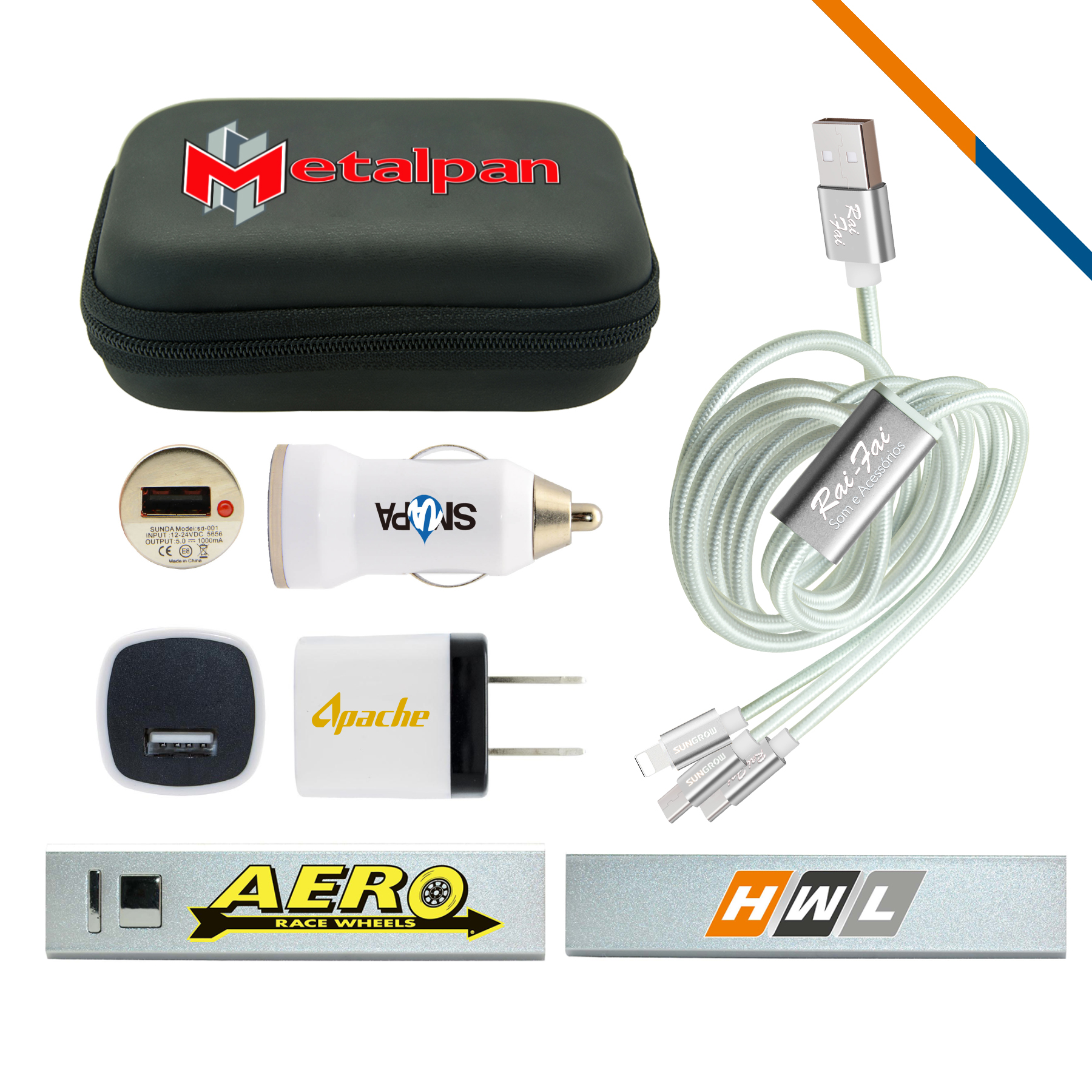 Geely Charging Set (4 in 1 Set) 1800Mah 4
