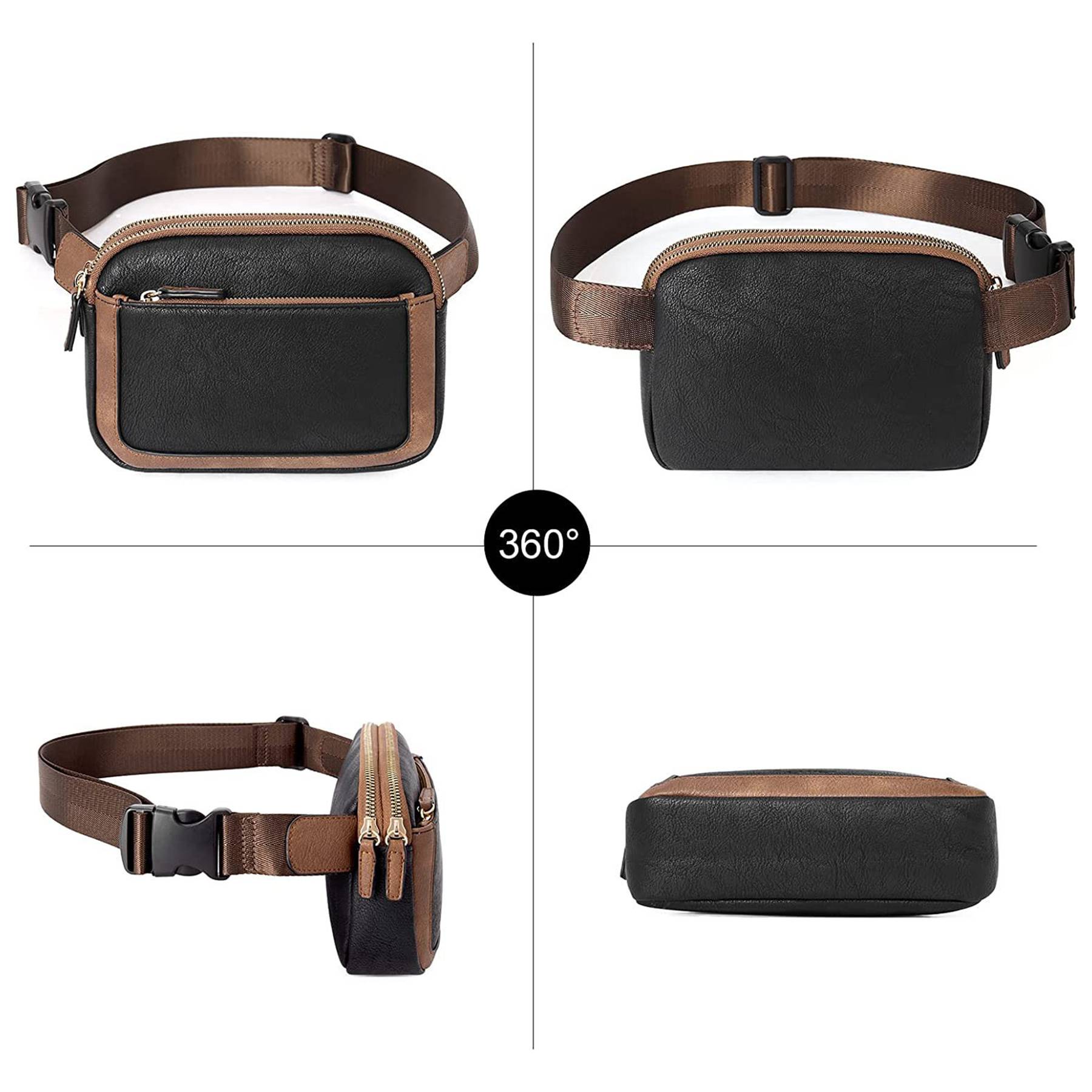 PU Mini Everywhere Crossbody Waist Bag 3