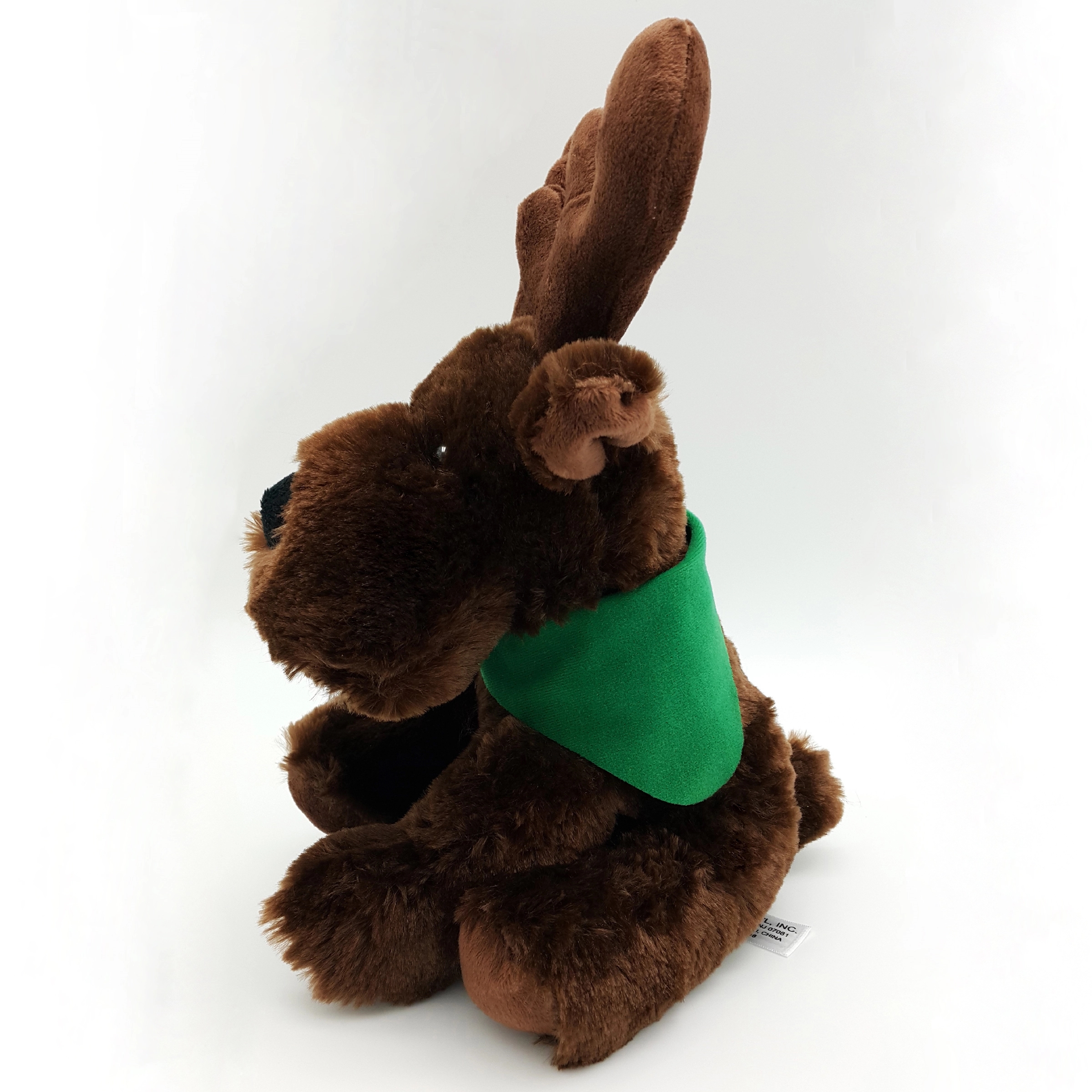 8" Brown Plush Moose 2