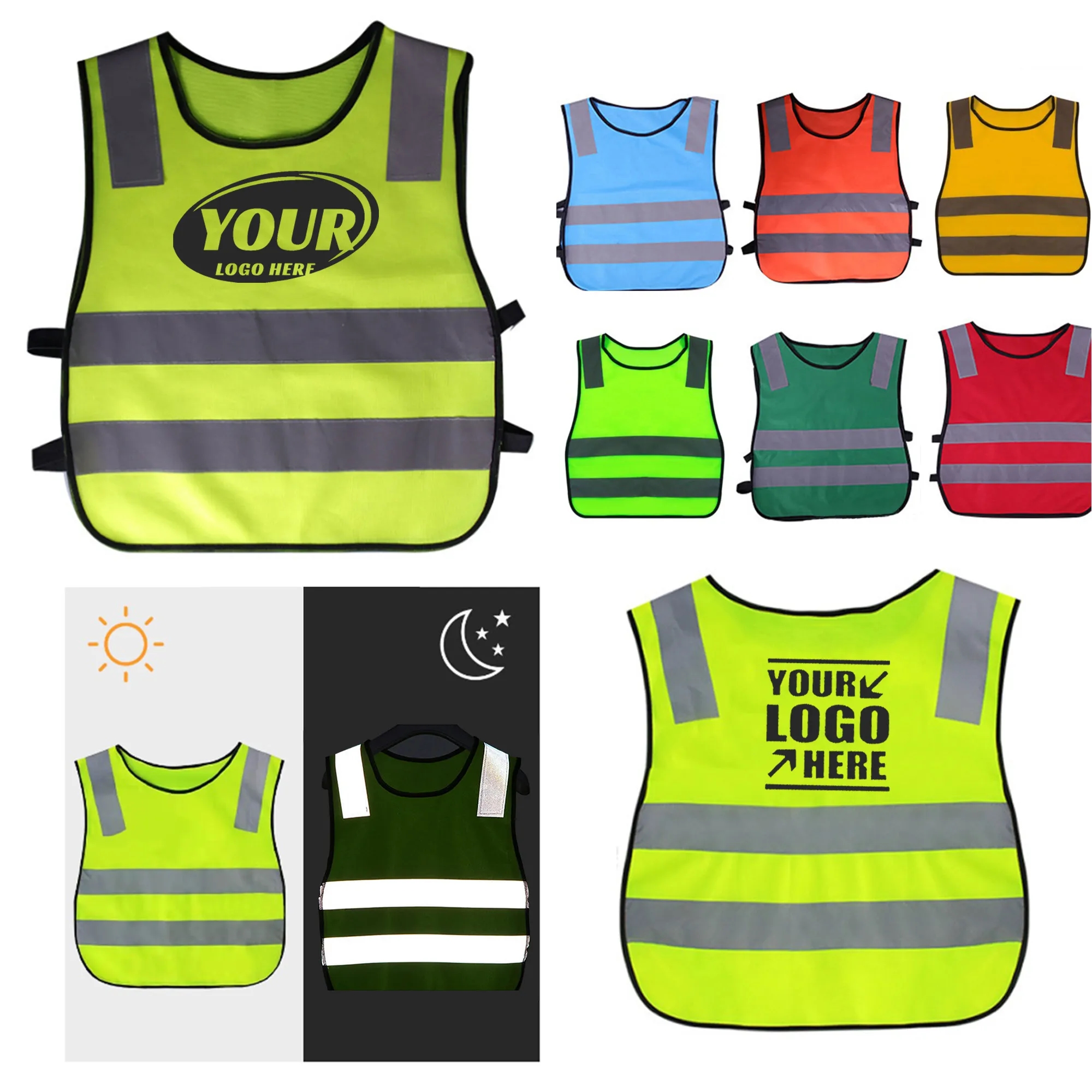 High Visibility Kids Reflective Safety Vest 1