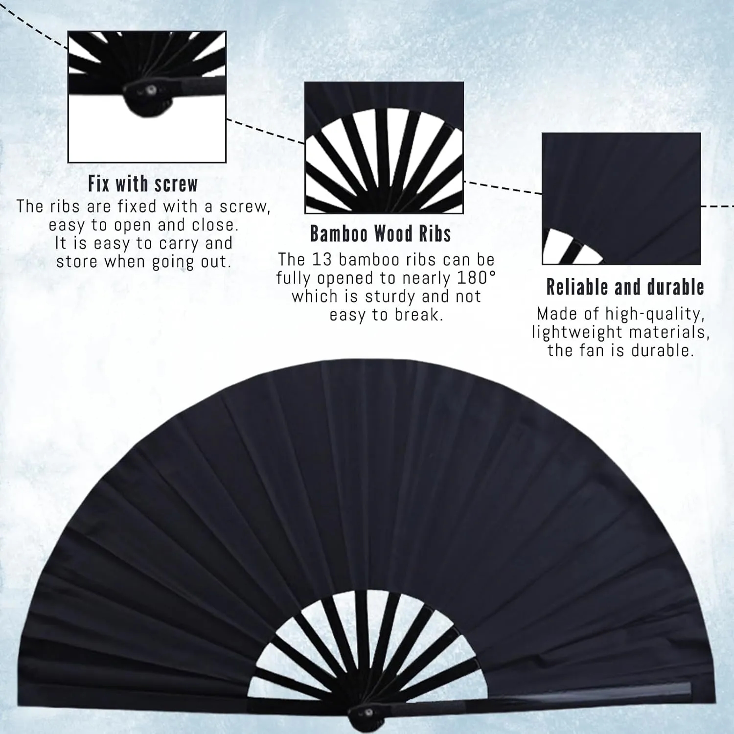 Large-sized Folding Fan 5