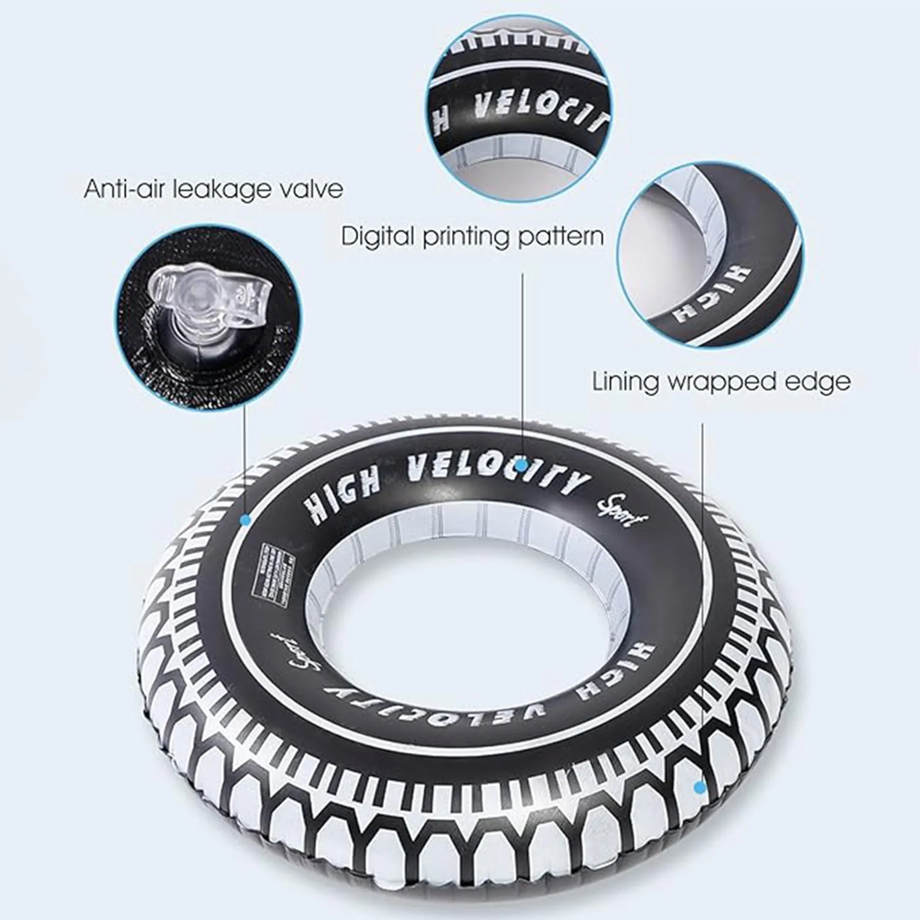 Tyre swimming ring 3