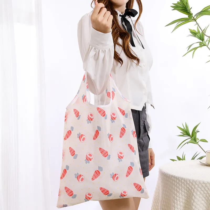 Eco - friendly Square Folding Grocery Bag 1
