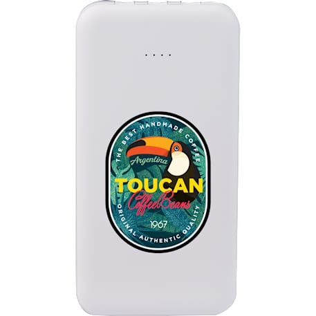 UL Listed 5,000 mAh Power Bank with Multi-Cables 9