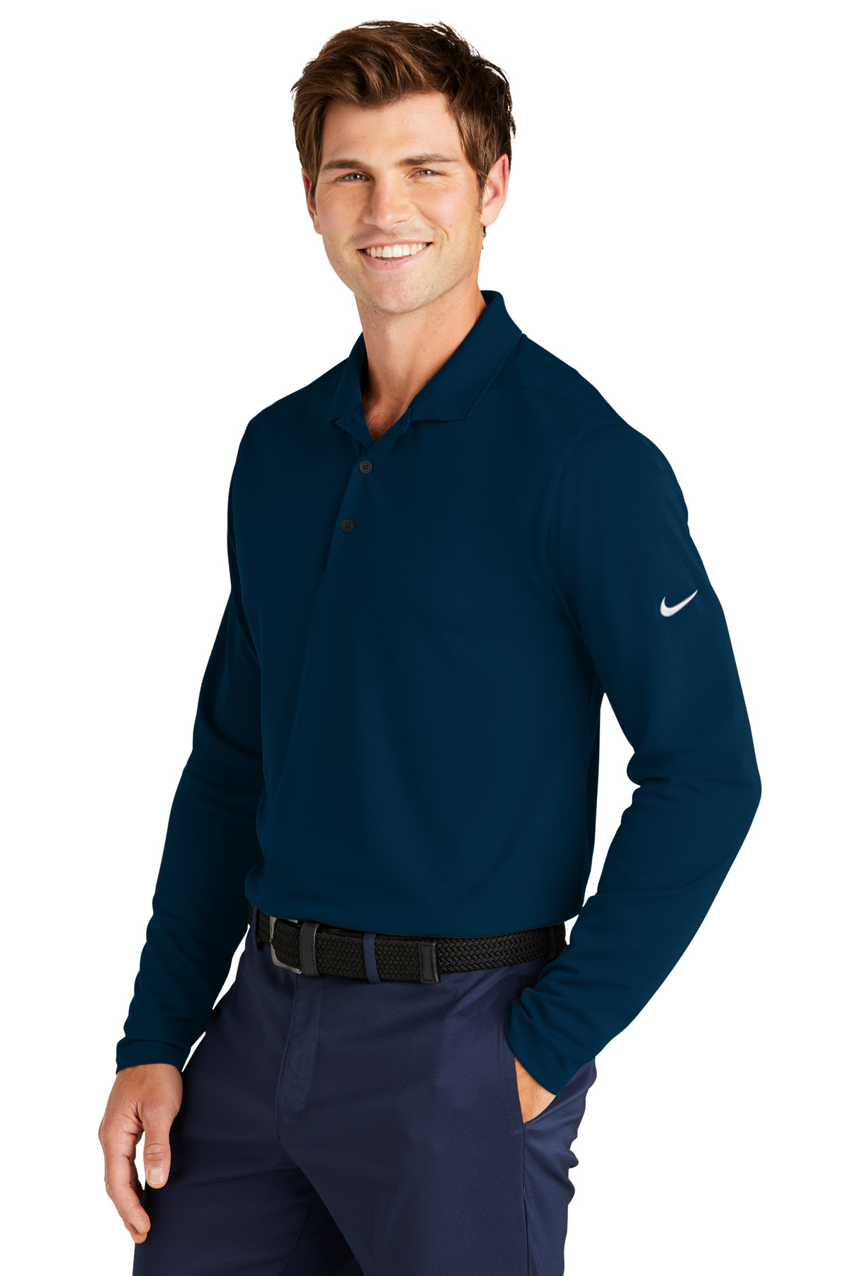 Nike Dri-FIT Micro Pique 2.0 Long Sleeve Polo NKDC2104 30