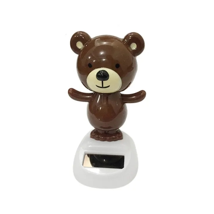 Solar Powered Shaking Head Car Decoration Dancing Toys 2