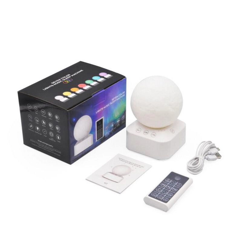 7 Color Lights Music Sleep Machine With Remote Control 3
