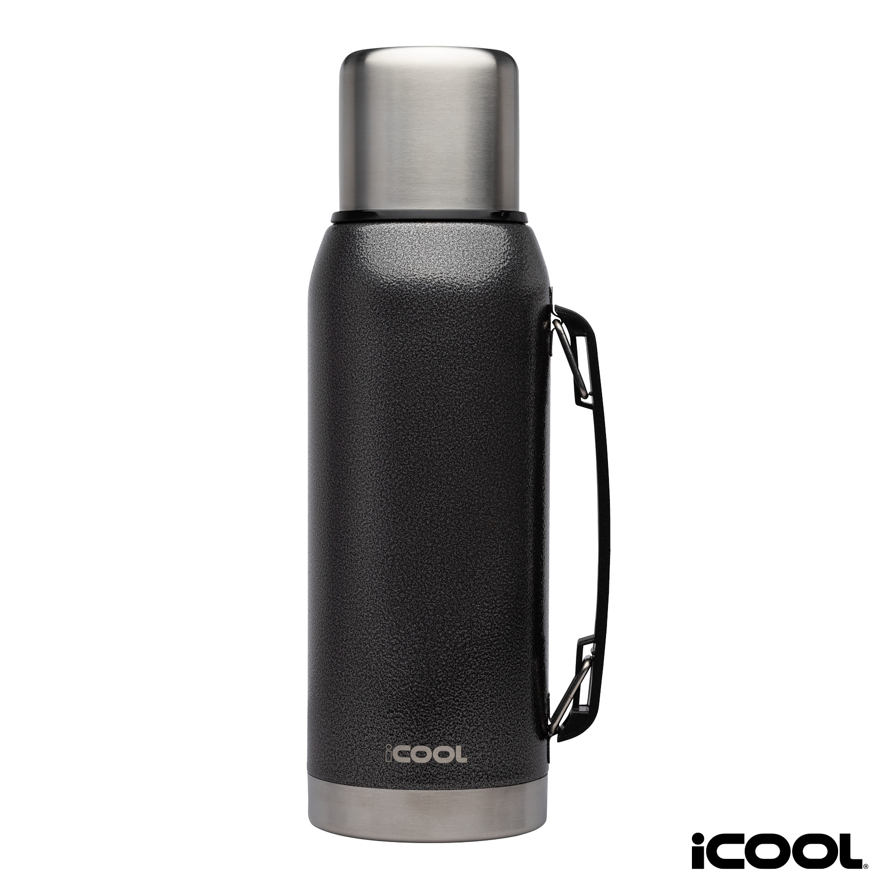 iCOOL® Silverton 34 oz. Double Wall, Stainless Steel Water Bottle 10