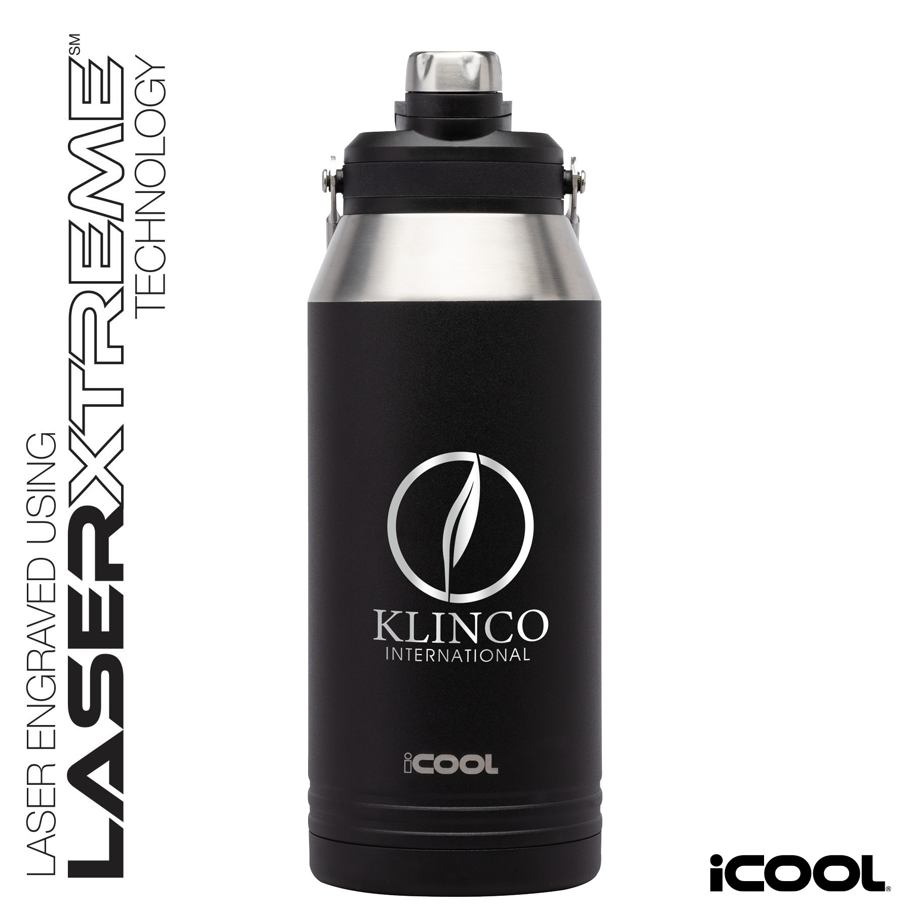 iCOOL® Lakewood 40 oz. Double Wall, Stainless Steel Bottle 3