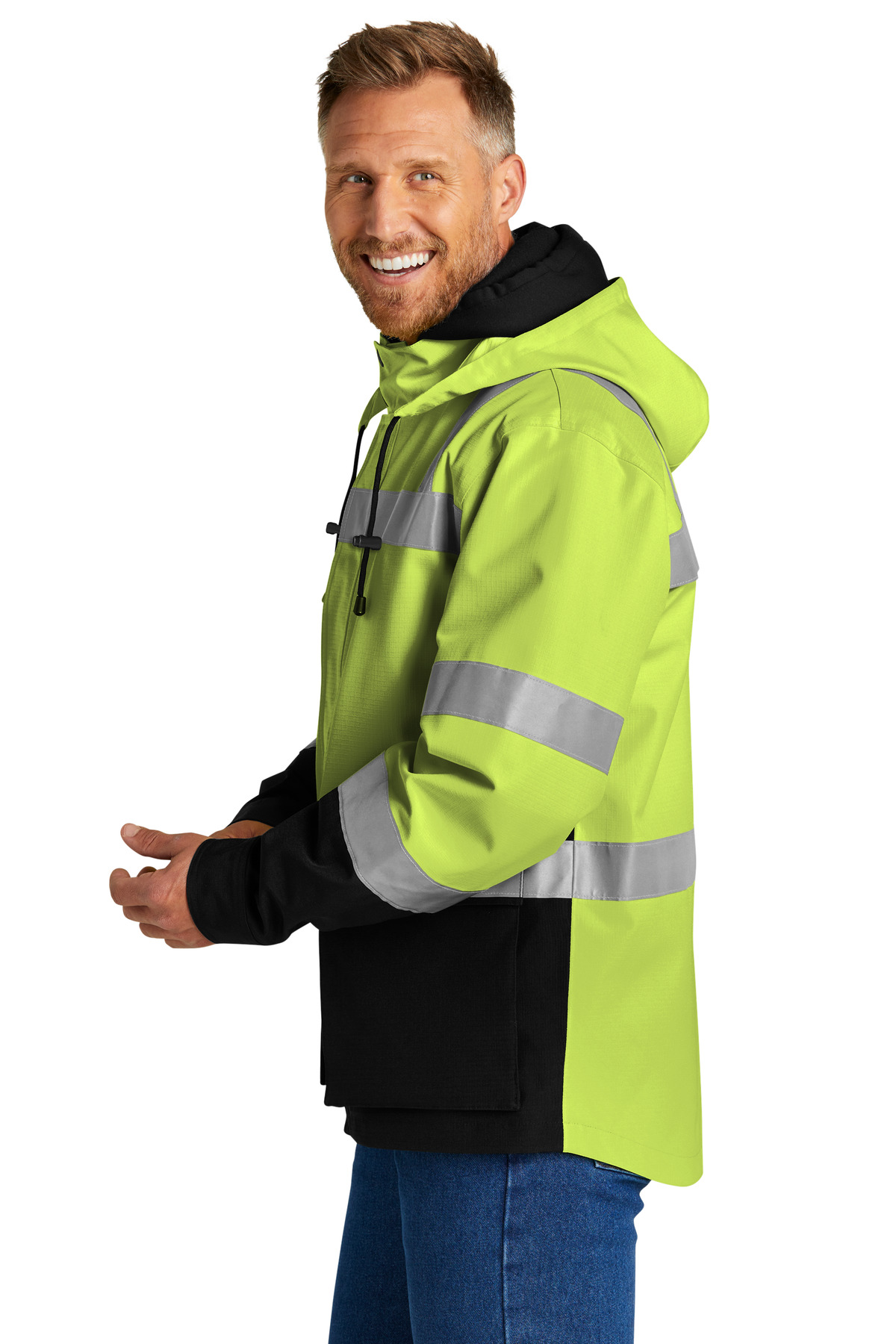 CornerStone ANSI 107 Class 3 Waterproof Ripstop 3-In-1 Parka CSJ502 8