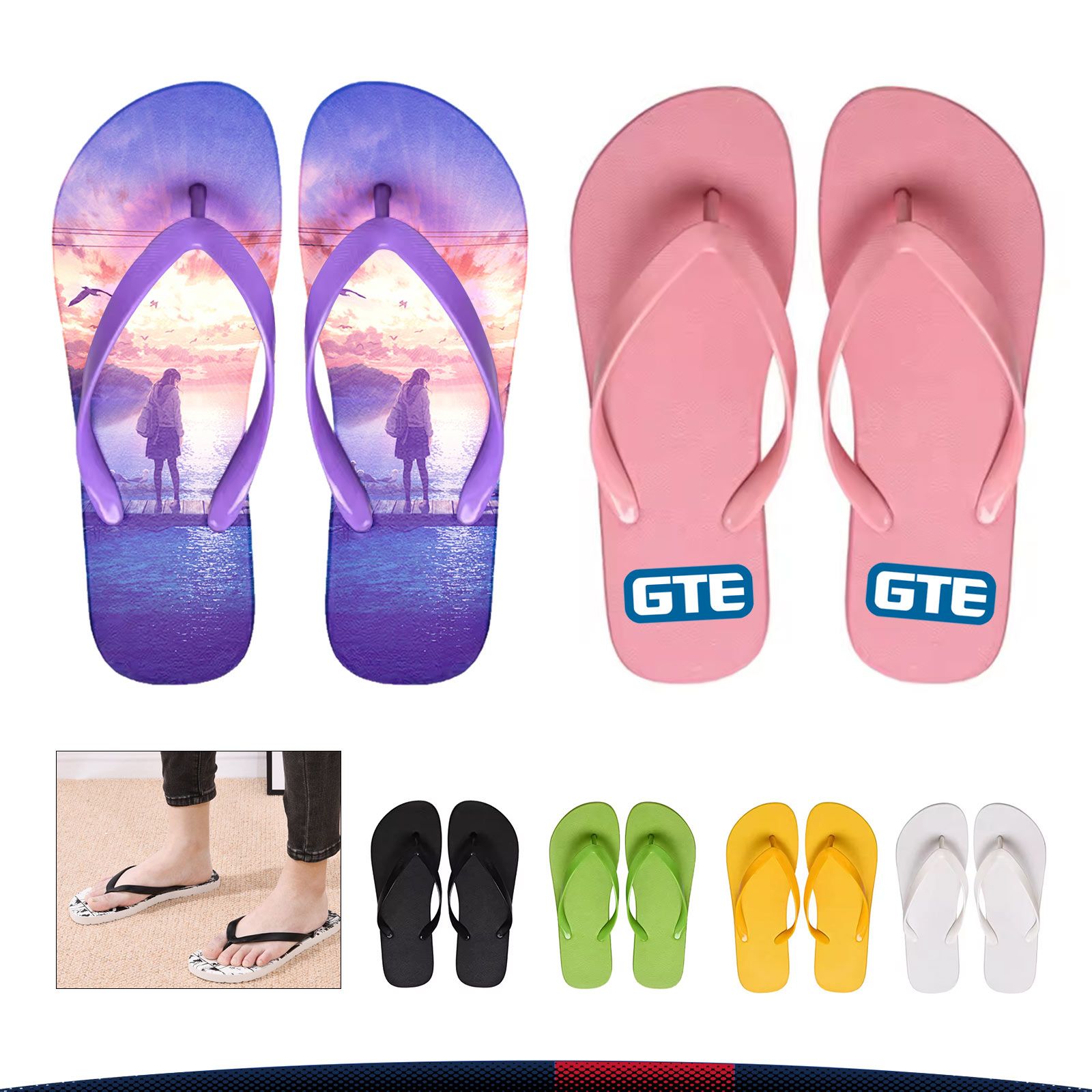 Prevy Beach Flip Flops 3