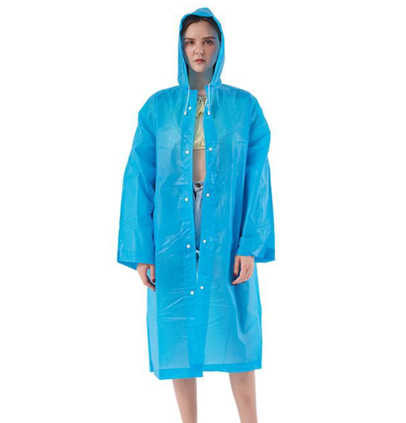 Thick Rain Poncho 3