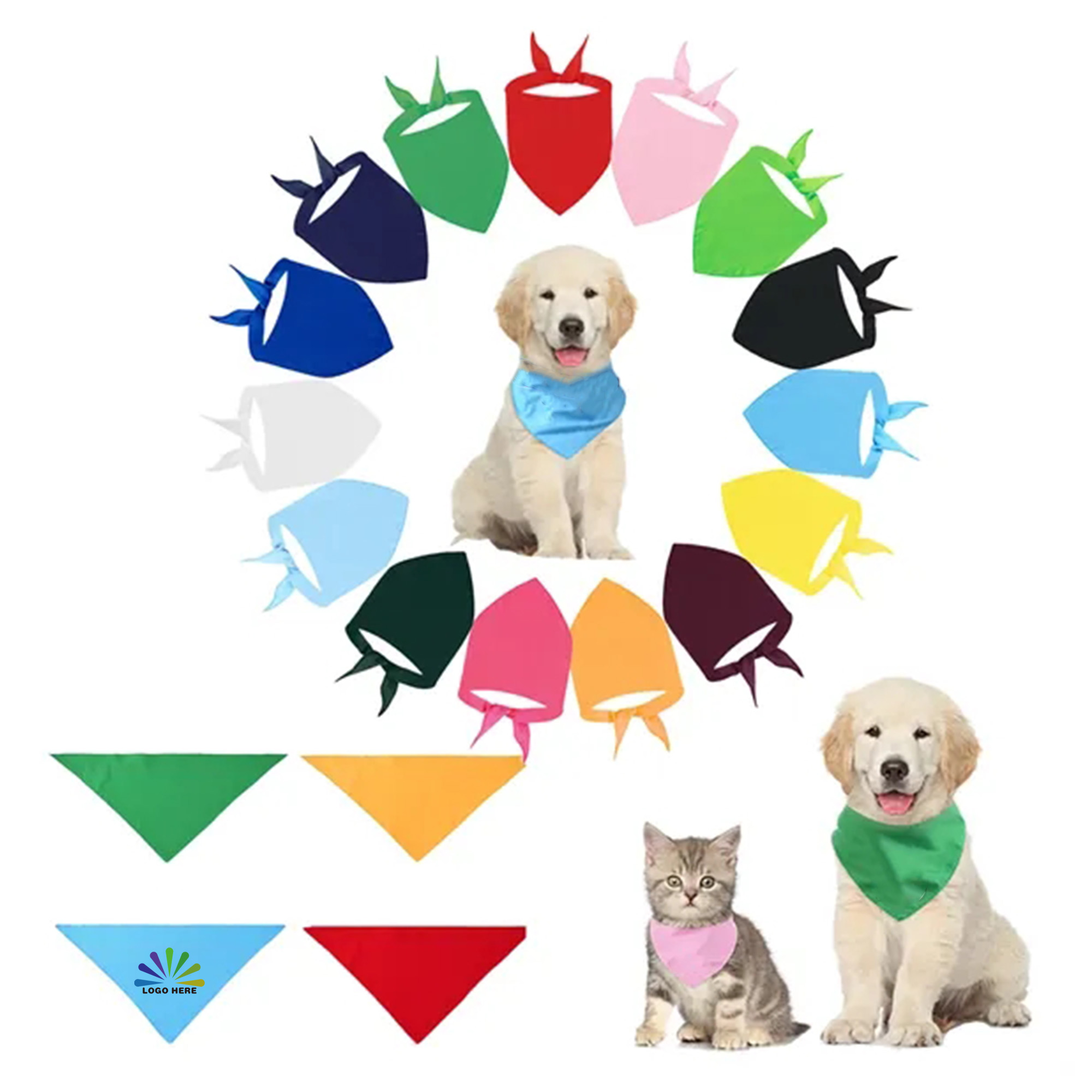 Large Dog Bandana/Bib 2