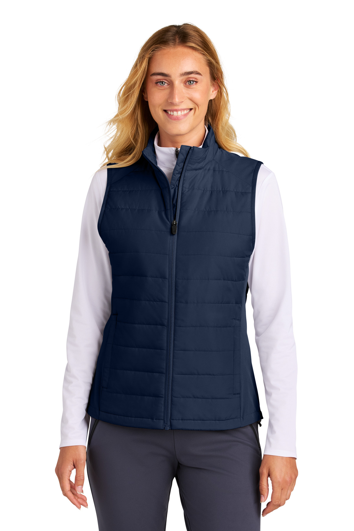 Sport-Tek Women's Teknical Hybrid Vest LST941 1