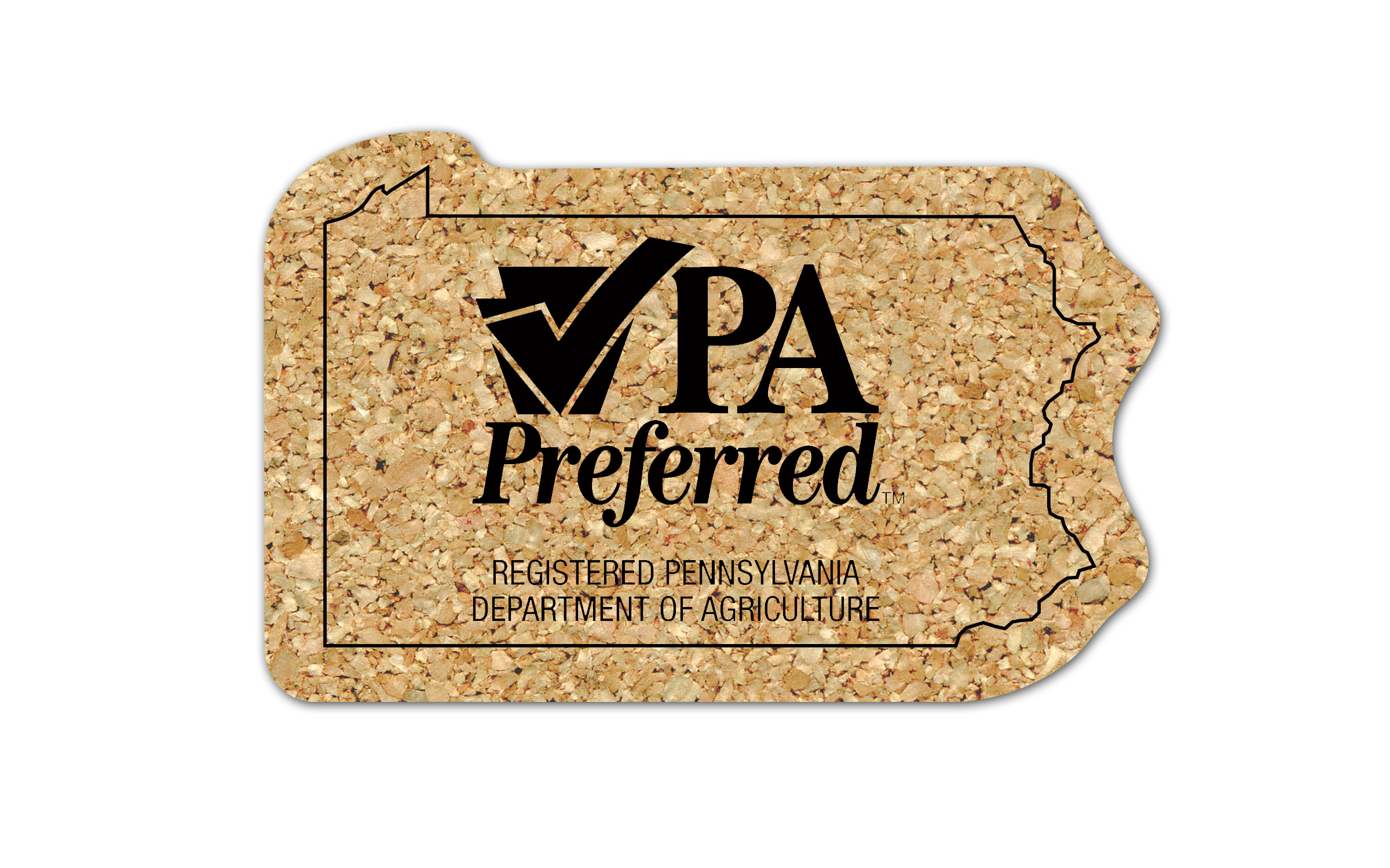Pennsylvania Cork Coaster 3