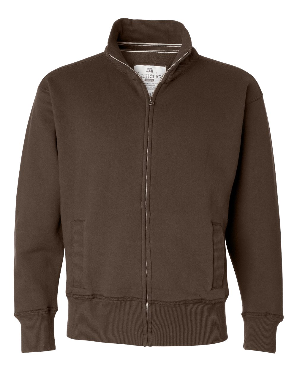 Unisex Vintage Fleece Track Jacket - 8984 4