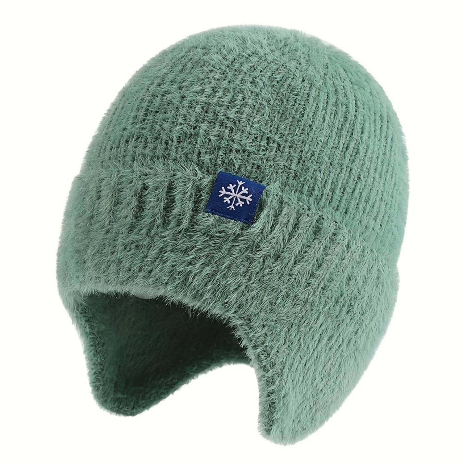 Winter Earflap Knit Hat 8