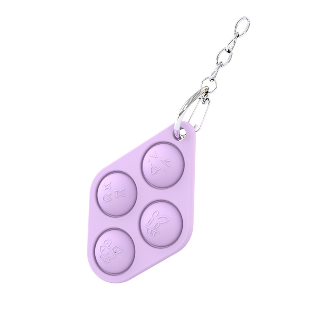 Stress Reliever Silicone Keychain 5