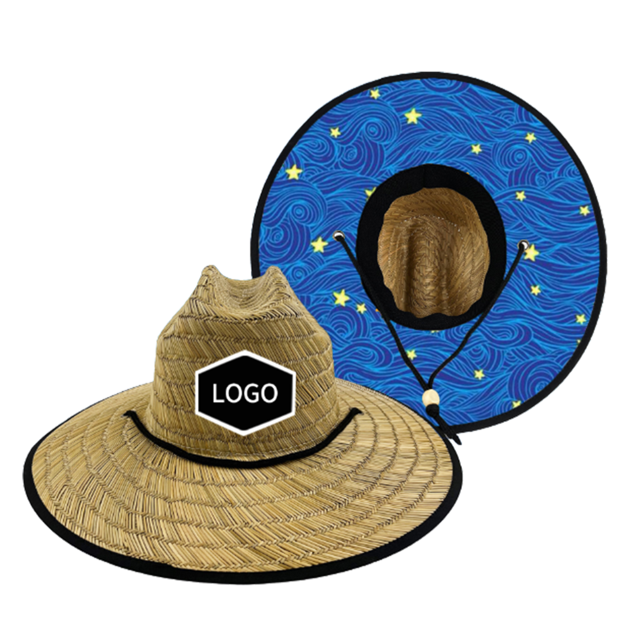 MOQ 50 PCS Comfortable Beach Vacation Straw Hat 3