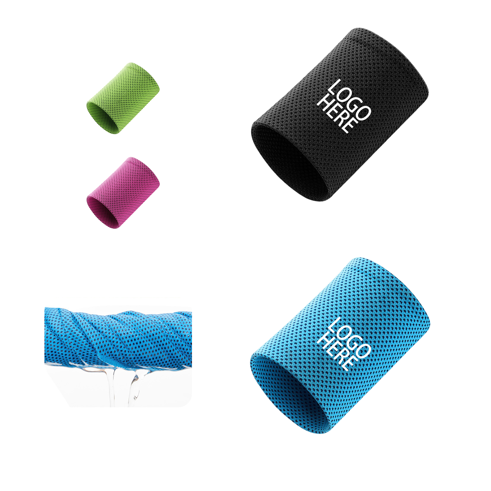 Fitness Sweat Absorbing Breathable Wristbands 2