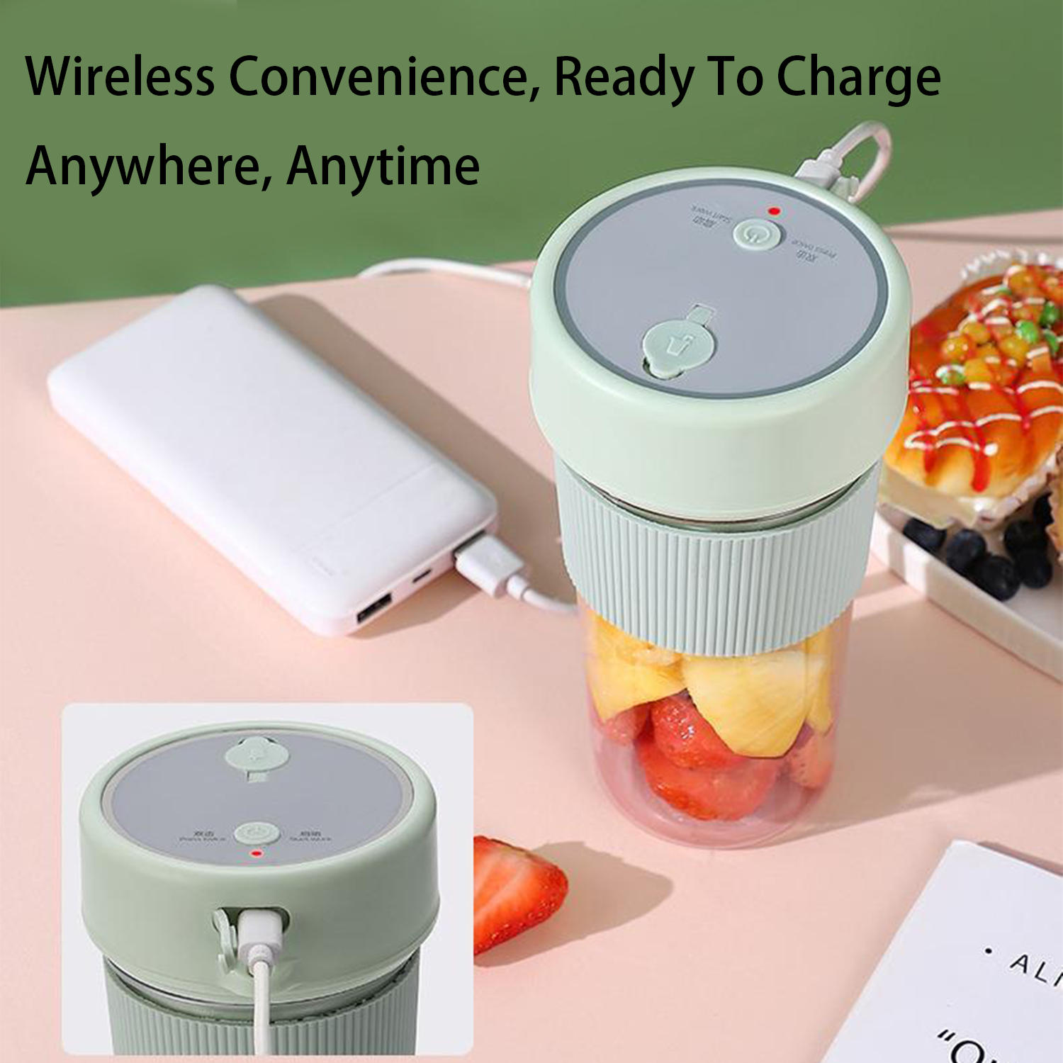 Mini Shakes Juicer Cup Blender 4