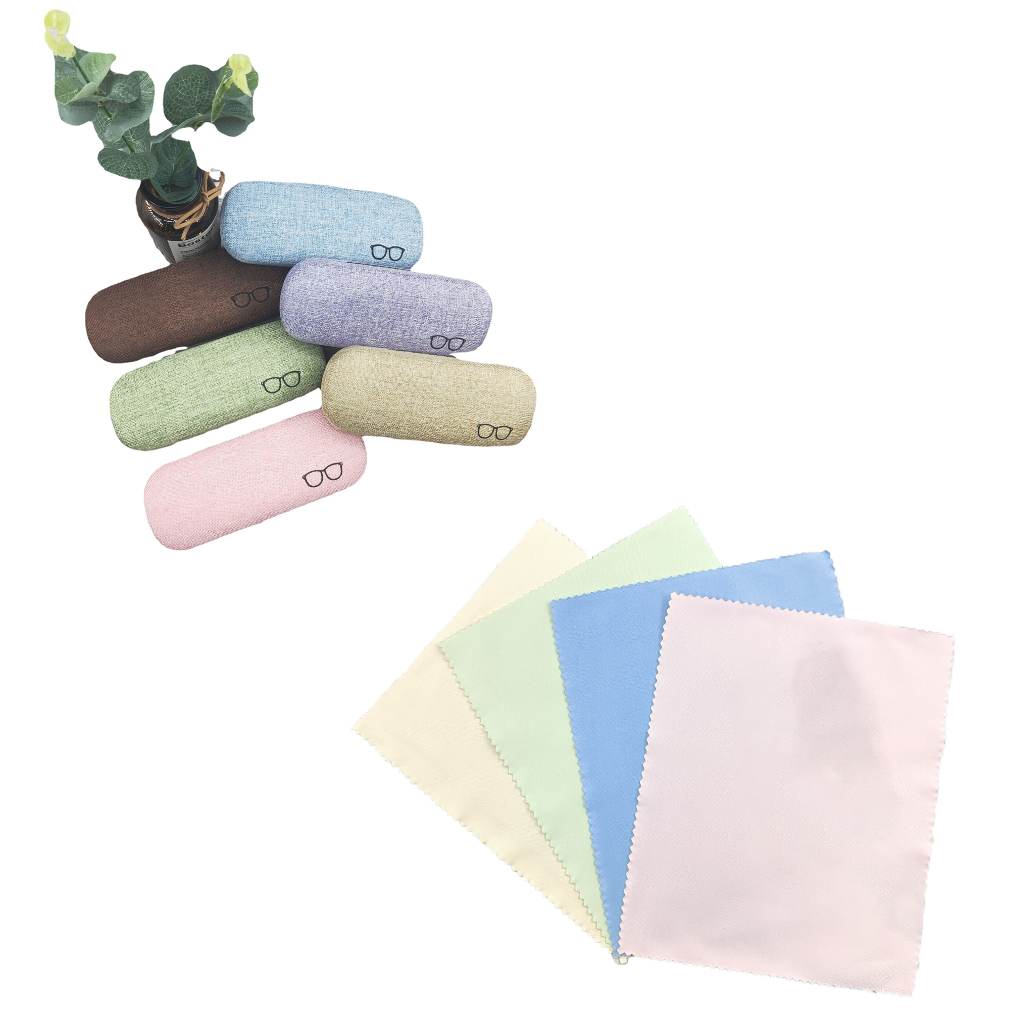 Metal Glasses Case Set 2