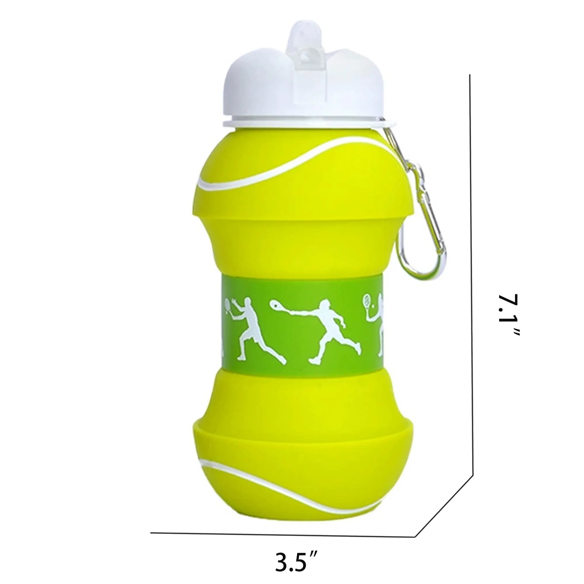 Collapsible 19Oz Silicone Bottle 3